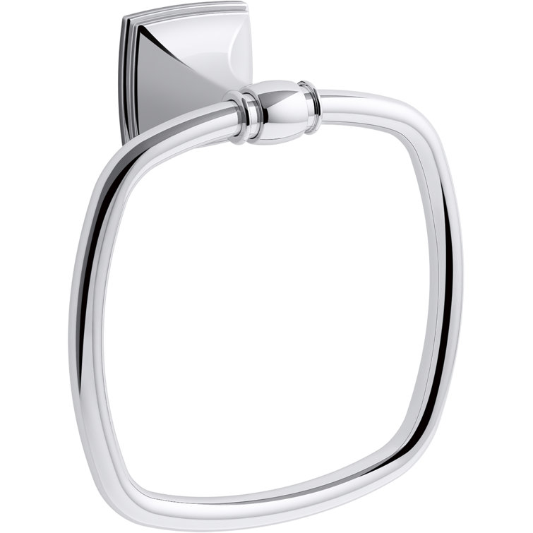 Polished Chrome Versatile Grand Towel Ring