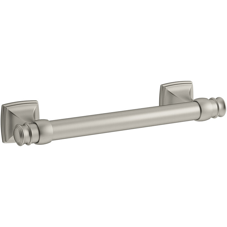 Grand 12" Vibrant Brushed Nickel Grab Bar