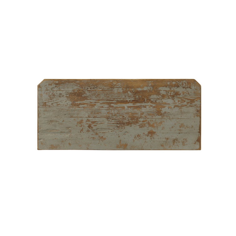 Rustic Brown Reclaimed Pine 3-Drawer Chest