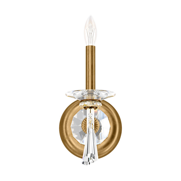 Savannah Heirloom Gold Dimmable Direct Wired Wall Sconce