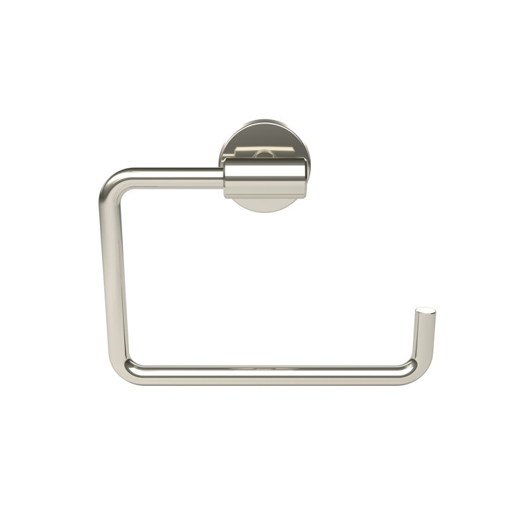 Polished Stainless Steel Modern Wall Mounted Towel Ring