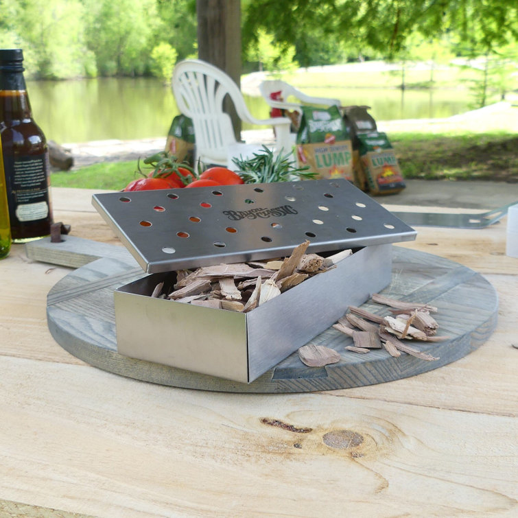 Bayou Classic 9'' Stainless Steel Smoker Box for Grills