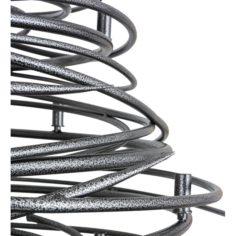 Cyclone Bronze 20-Light Geometric Chandelier