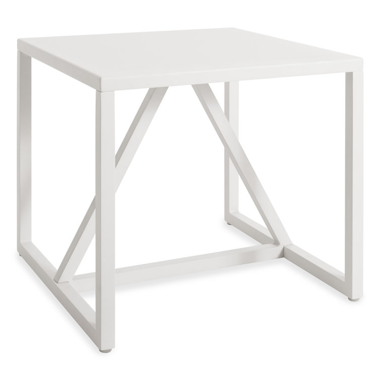 Strut 20'' Carbon Metal Outdoor Coffee Table