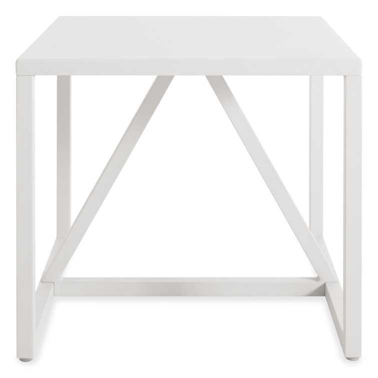 Strut 20'' Carbon Metal Outdoor Coffee Table