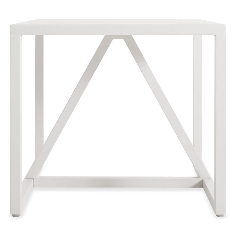 Strut 20'' Carbon Metal Outdoor Coffee Table