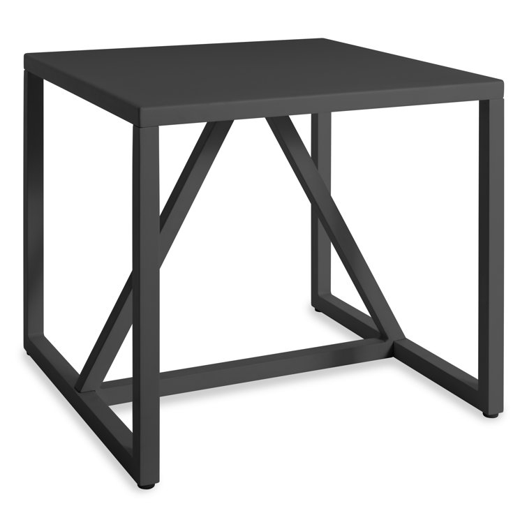 Strut 20'' Carbon Metal Outdoor Coffee Table