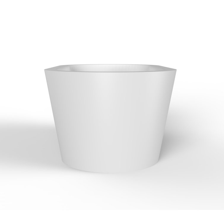 Orlando 59'' White Acrylic Freestanding Soaking Bathtub
