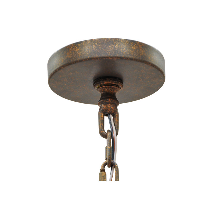 Gilded Tobacco 24-Light Faux Candle Chandelier