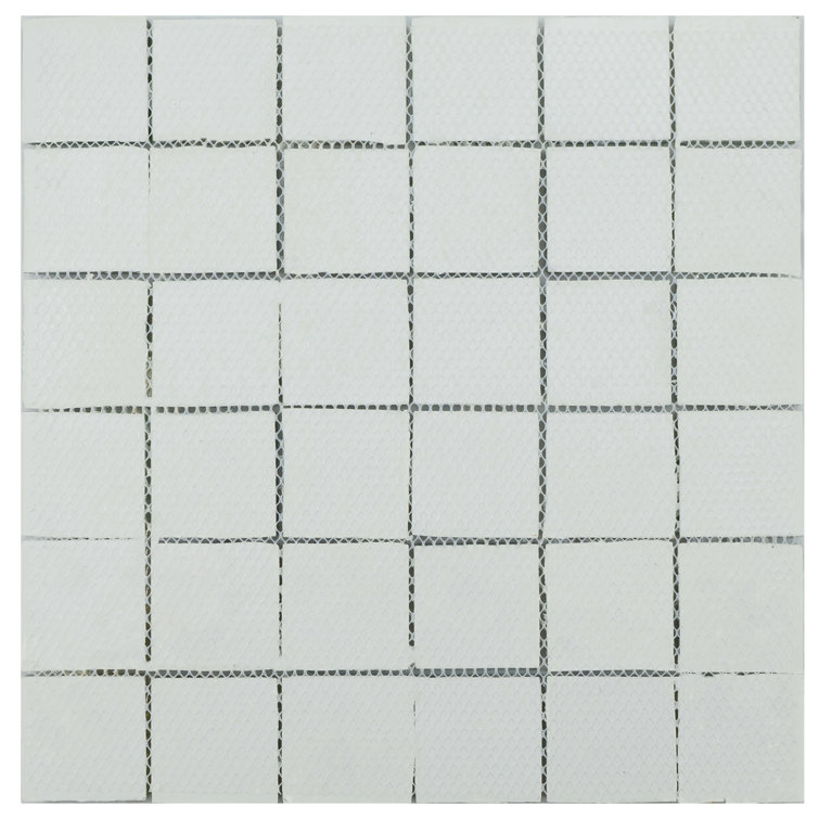 Green Leaf Pattern Glass Mosaic Wall Tile