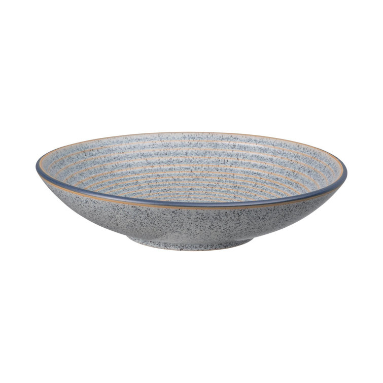 Denby Studio Grey Ceramic Round Serving Bowl