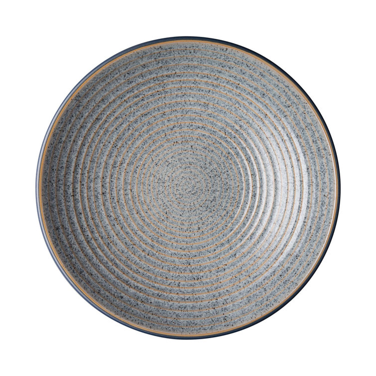 Denby Studio Grey Ceramic Round Serving Bowl
