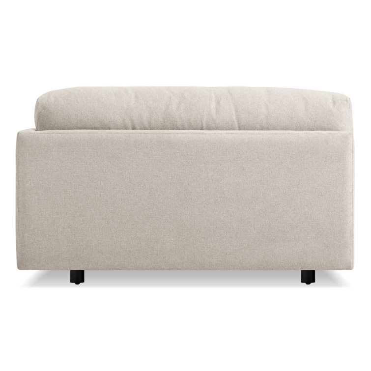Sanford Natural Linen Right Chaise Lounge