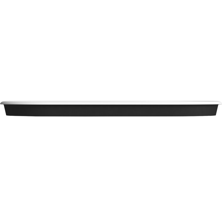 White Cast Iron Undermount Capsule Vessel Bathroom Sink