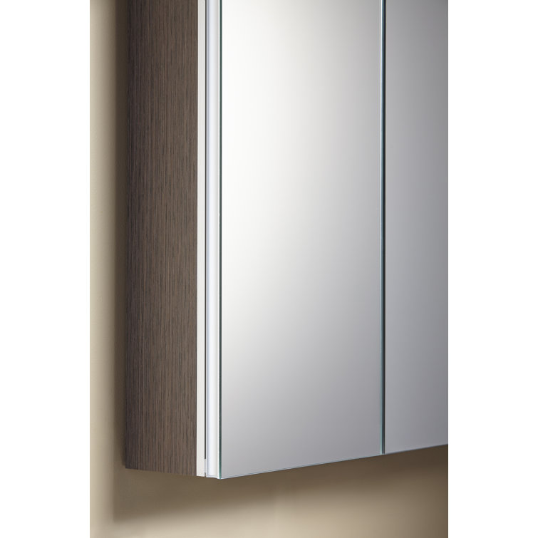Verdera Frameless 40"x30" Aluminum Medicine Cabinet with Adjustable Shelves