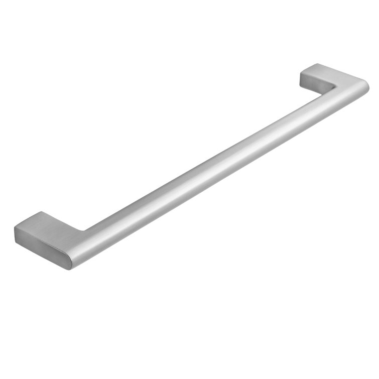 Vail 8-Inch Satin Nickel Rectangular Bar Pull
