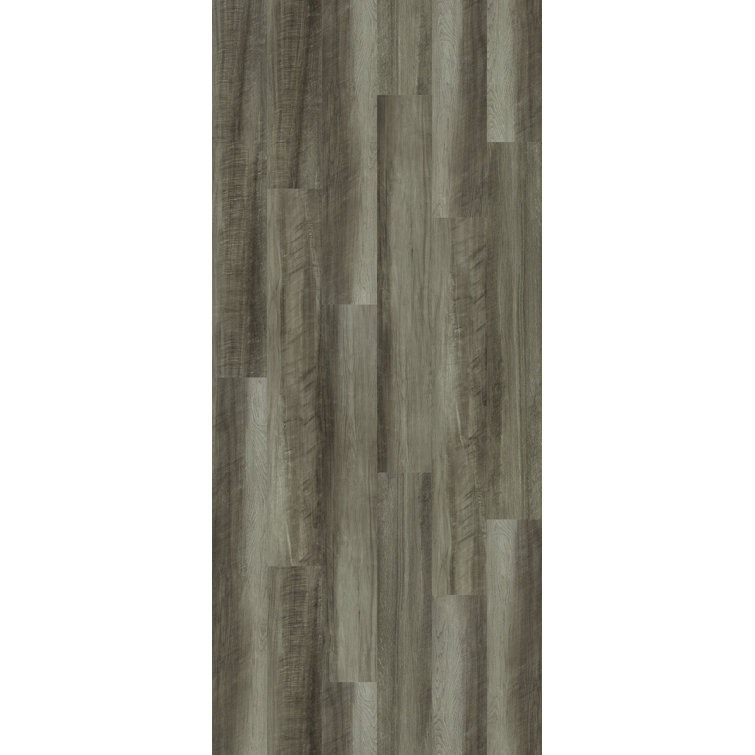 Estate Maple Gray 7" x 48" Waterproof Vinyl Plank Flooring
