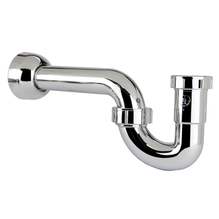 Polished Chrome 1-1/2 in. Slip Joint P-Trap