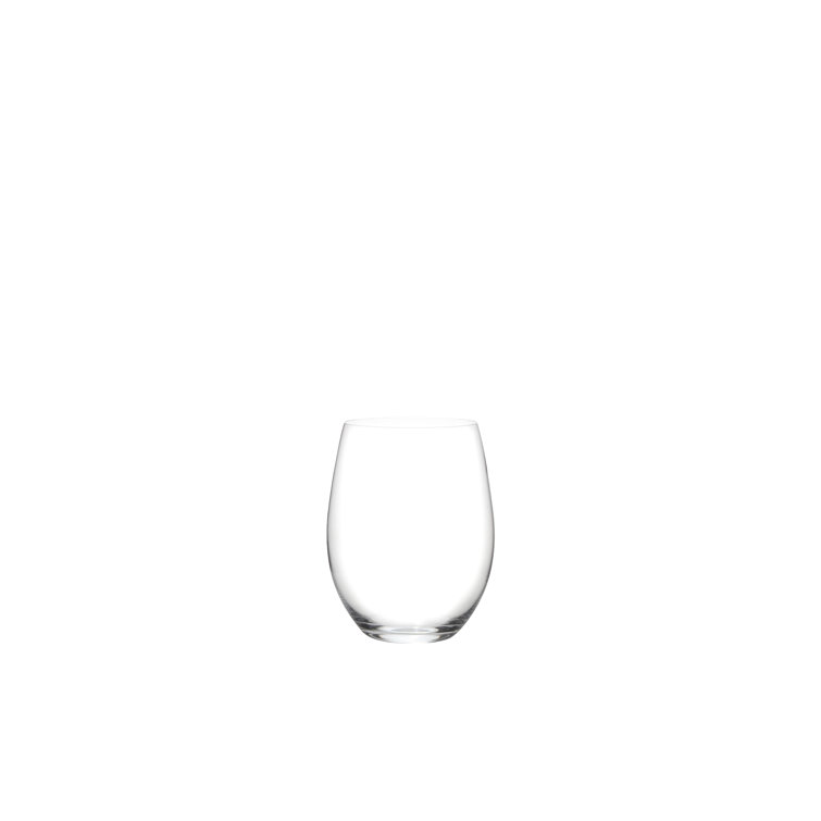 Riedel O Cabernet/Merlot Stemless Crystal Wine Glass Set
