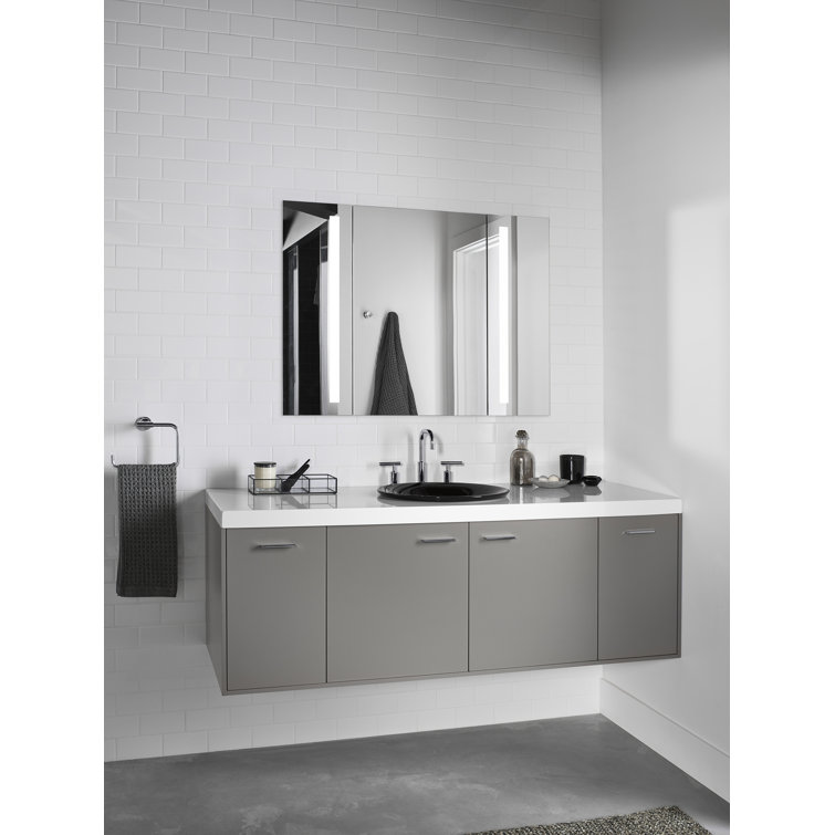 Verdera 40" Aluminum LED Lighted Medicine Cabinet