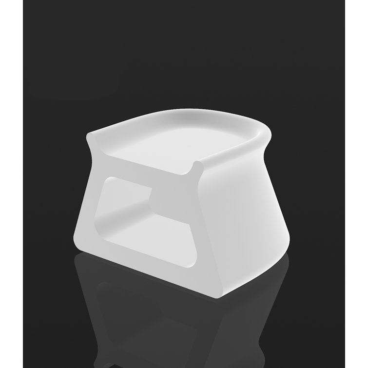 Pal LED Ice White Multi-Functional Coffee Table/Stool