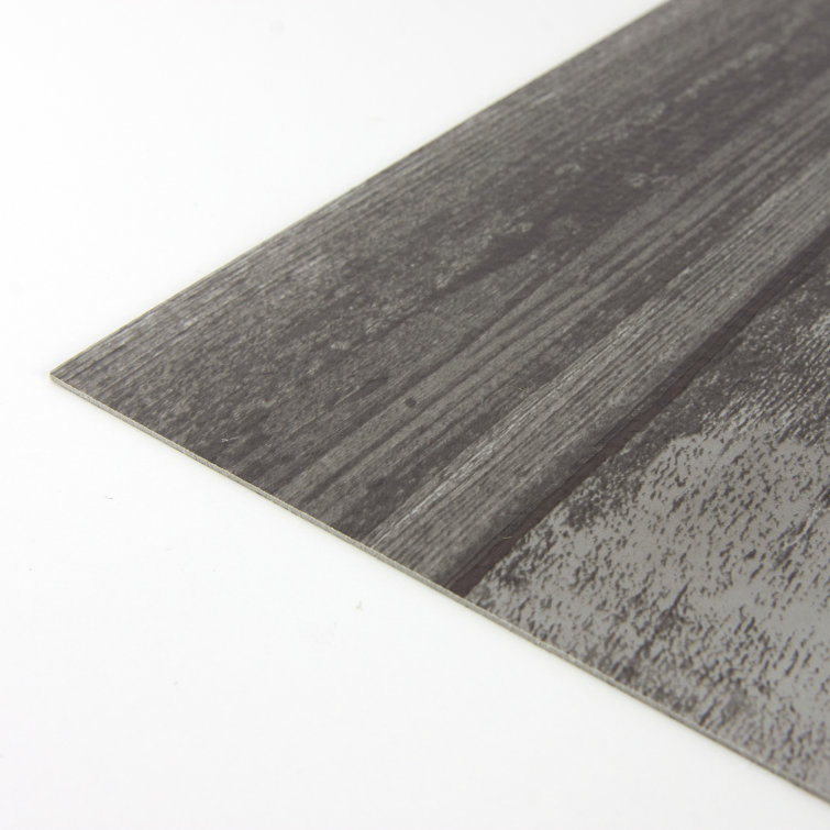 Vanleer Grey 12" x 12" Peel & Stick Vinyl Floor Tiles