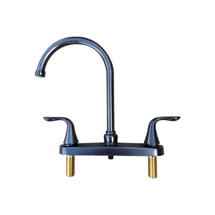 Oil Rubbed Bronze Two-Handle Kitchen Faucet