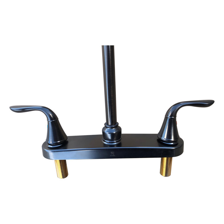Oil Rubbed Bronze Two-Handle Kitchen Faucet