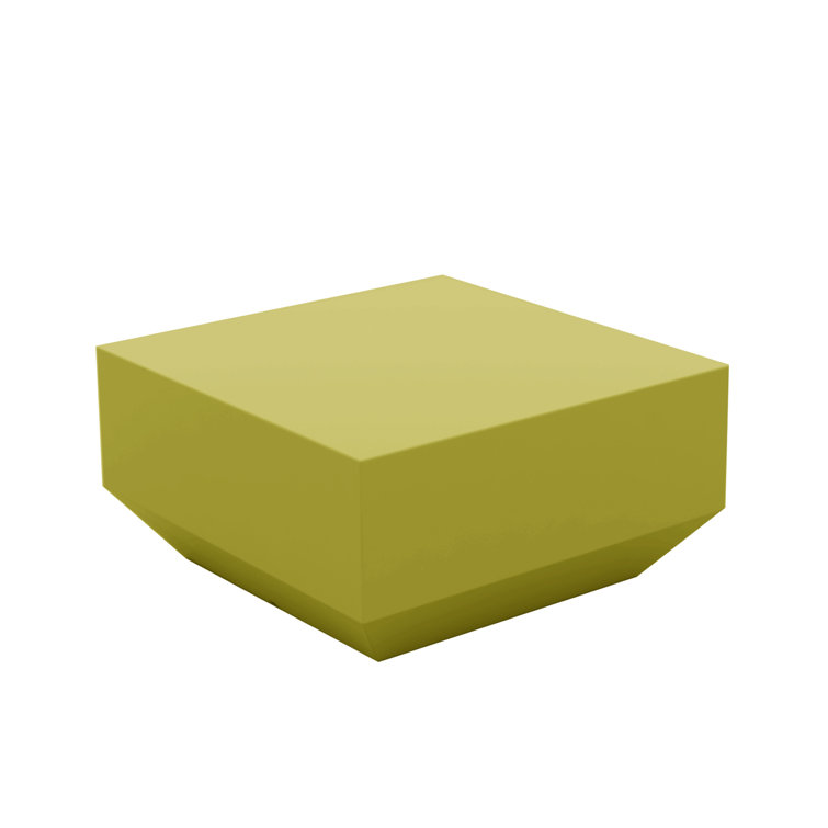 Vela Bronze Matte Embossed Polypropylene Outdoor Coffee Table