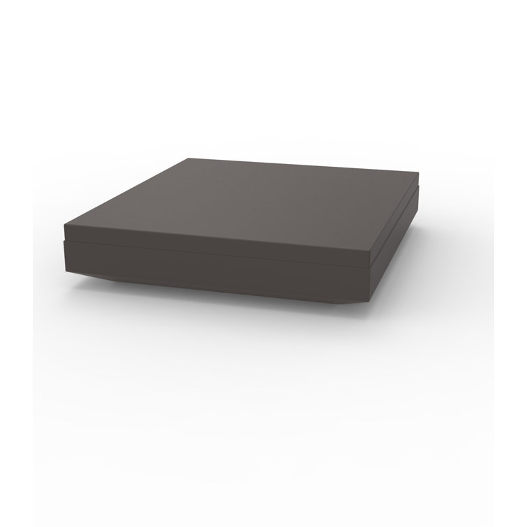 Elegant Vela Daybed in Black with Nautical Vinyl Cushions