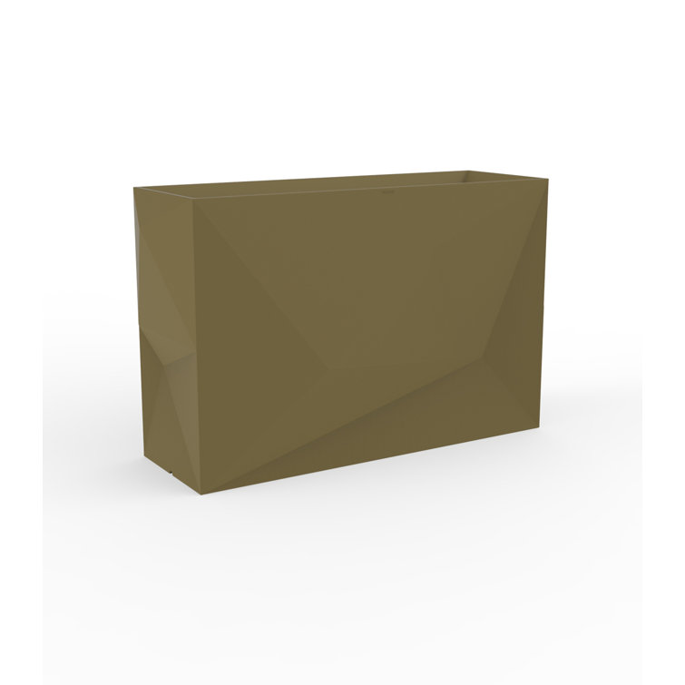 Large Anthracite Resin Outdoor/Indoor Planter Box