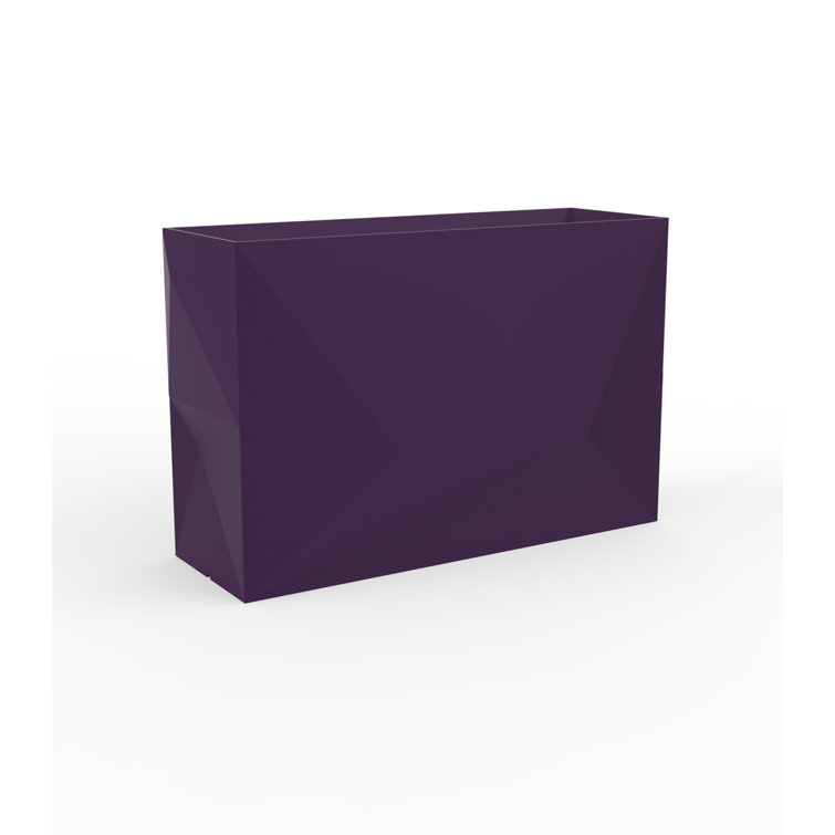 Large Anthracite Resin Outdoor/Indoor Planter Box
