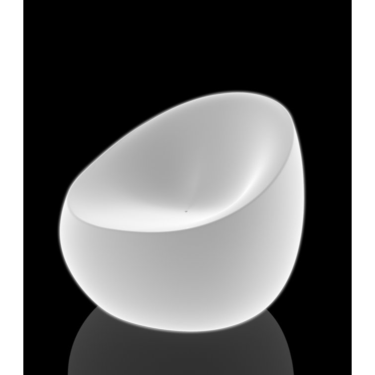 Ice Elegance Modern Stone Patio Chair