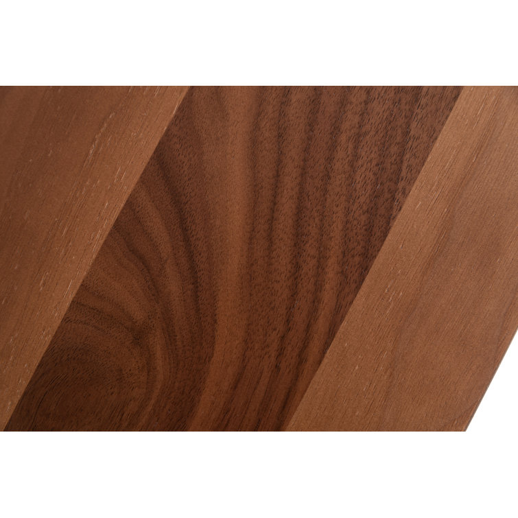 Walnut Vertical 5-Drawer Soft Close Dresser