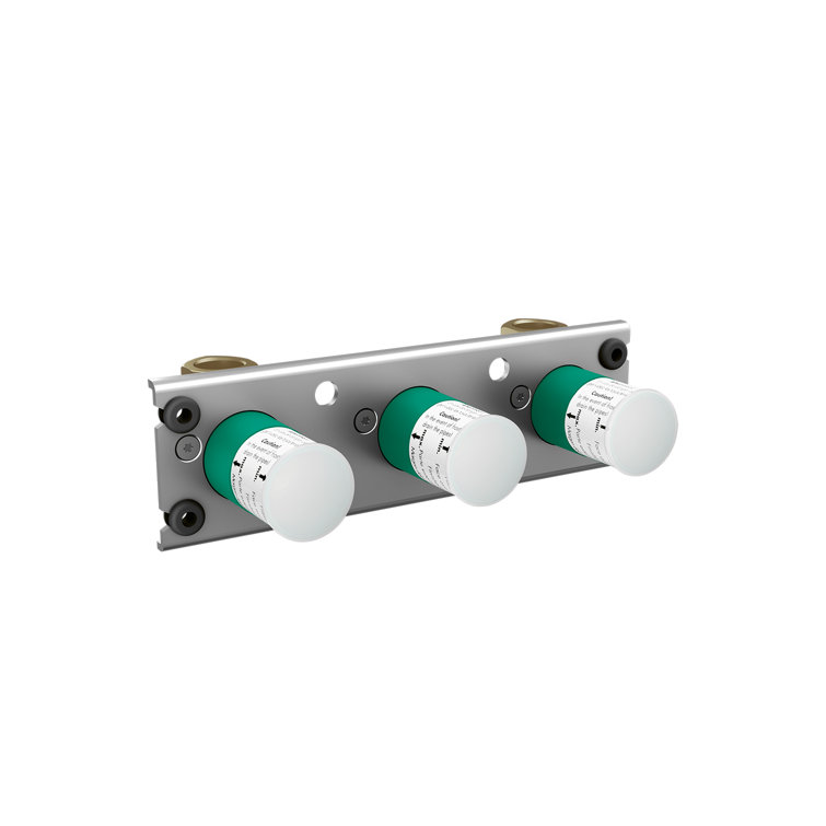 Modern European Stainless Steel Wall-Mounted Shower Rough