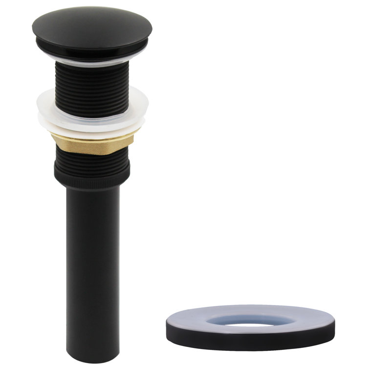 Matte Black and Chrome Waterfall Vessel Sink Faucet Set