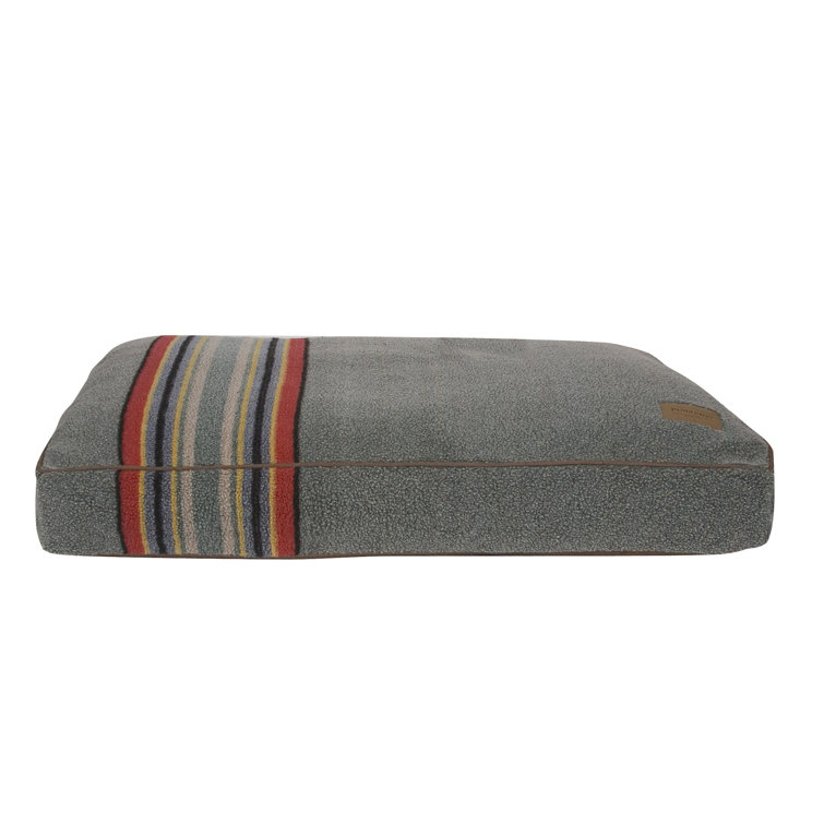 Heather Green Faux Suede Medium Outdoor Pet Bed