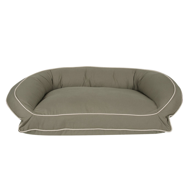 Medium Navy Orthopedic Elevated Polyester Pet Bed