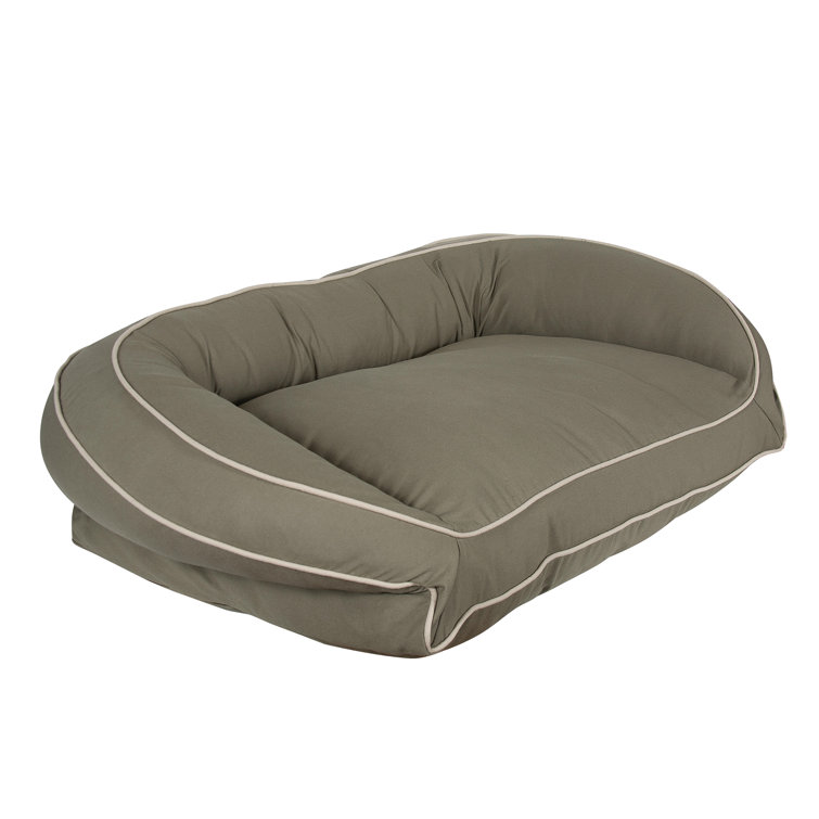 Medium Navy Orthopedic Elevated Polyester Pet Bed