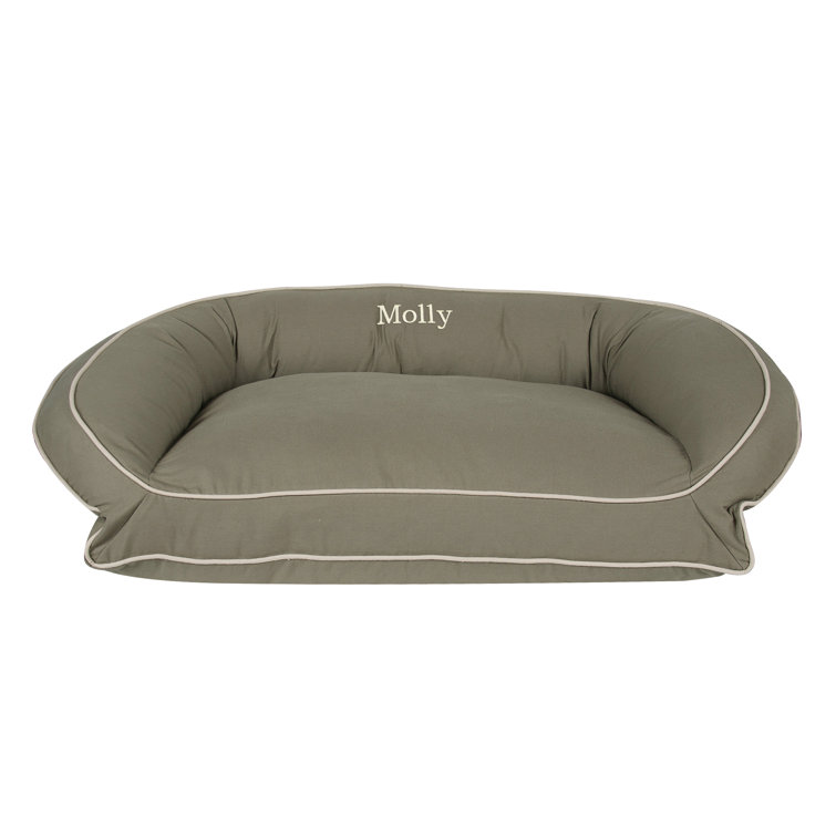 Medium Navy Orthopedic Elevated Polyester Pet Bed