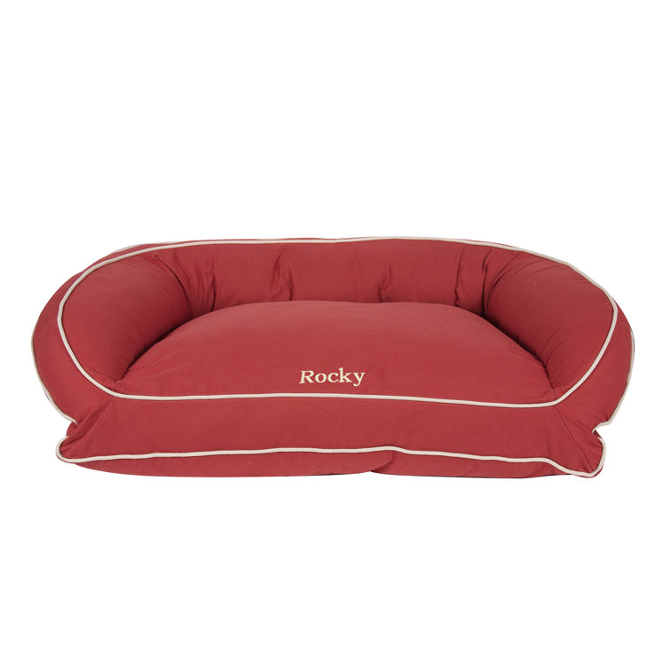 Medium Navy Orthopedic Elevated Polyester Pet Bed