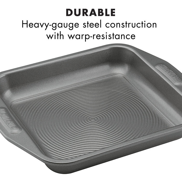 Gray Carbon Steel Non-stick Cookie Sheet Set