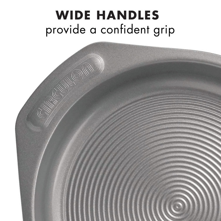 Gray Carbon Steel Non-stick Cookie Sheet Set