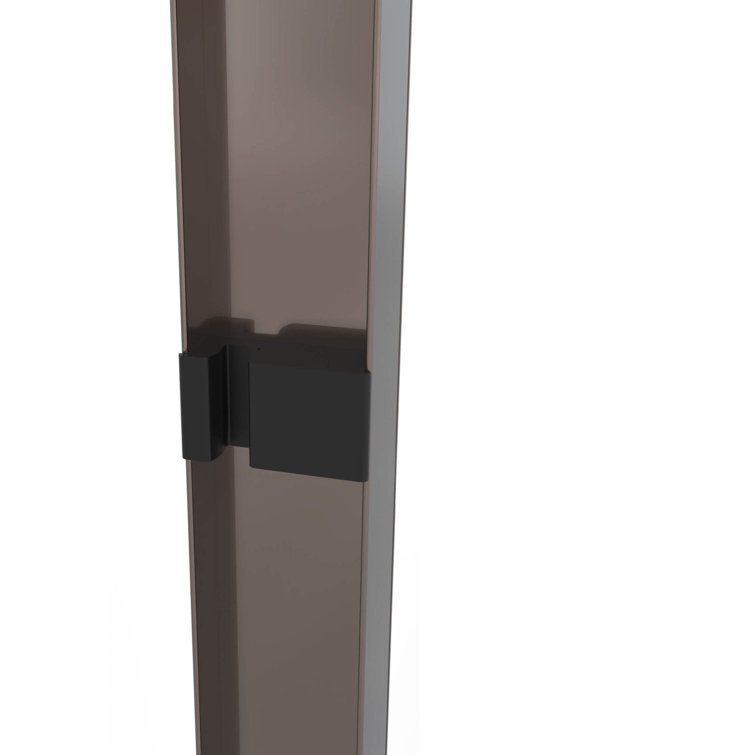 Classic 57" Oil Rubbed Bronze Semi-Frameless Sliding Tub Door