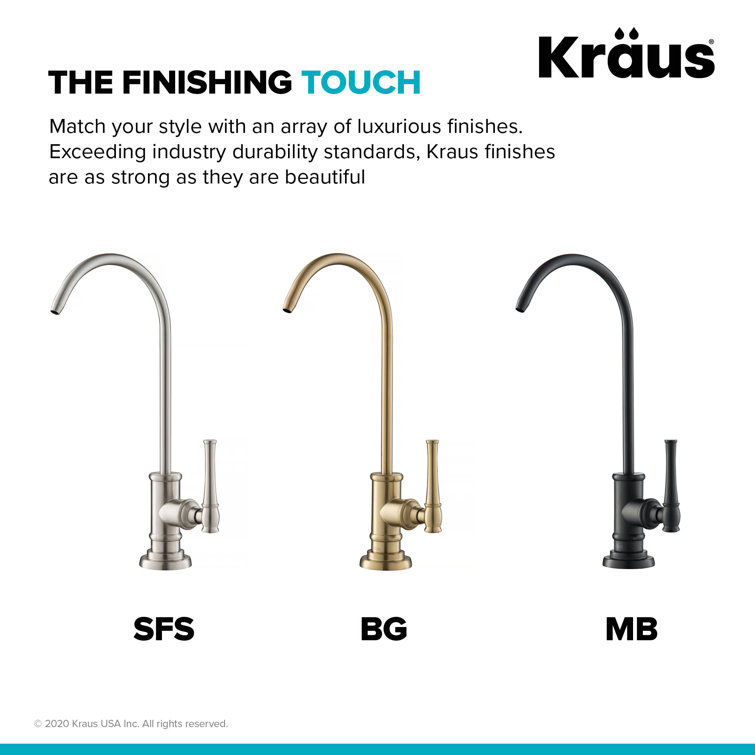 Allyn Brushed Gold 9-12" Hi Arc Stainless Steel Water Faucet