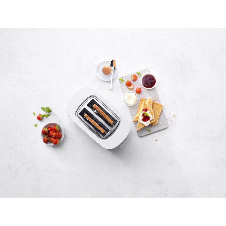 Silver Stainless Steel 4-Slice Digital Toaster with Wide Slots