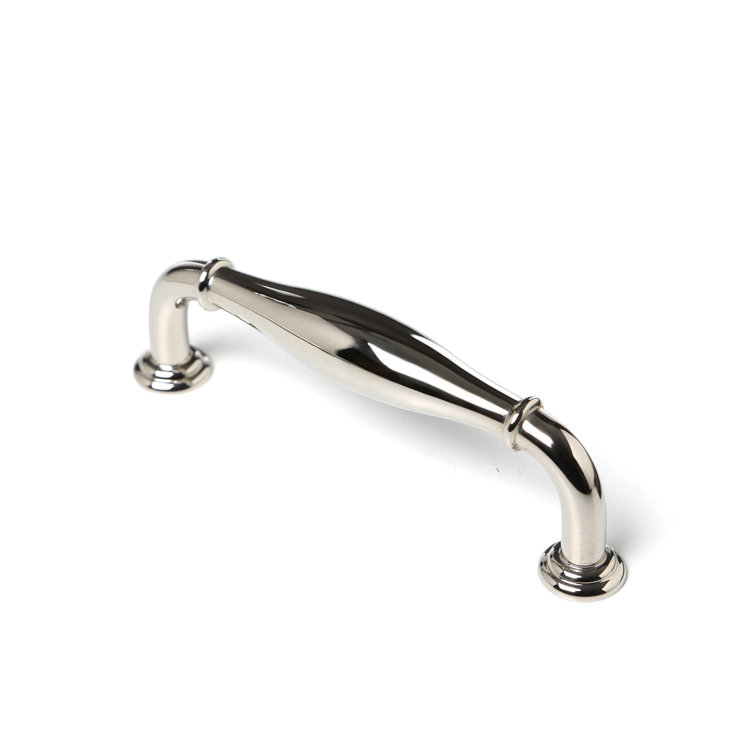 Polished Nickel 3.5'' Traditional Bar Pull with Mounting Hardware