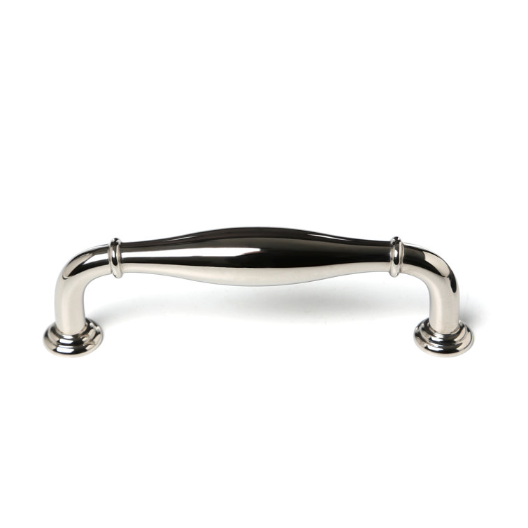 Polished Nickel 3.5'' Traditional Bar Pull with Mounting Hardware