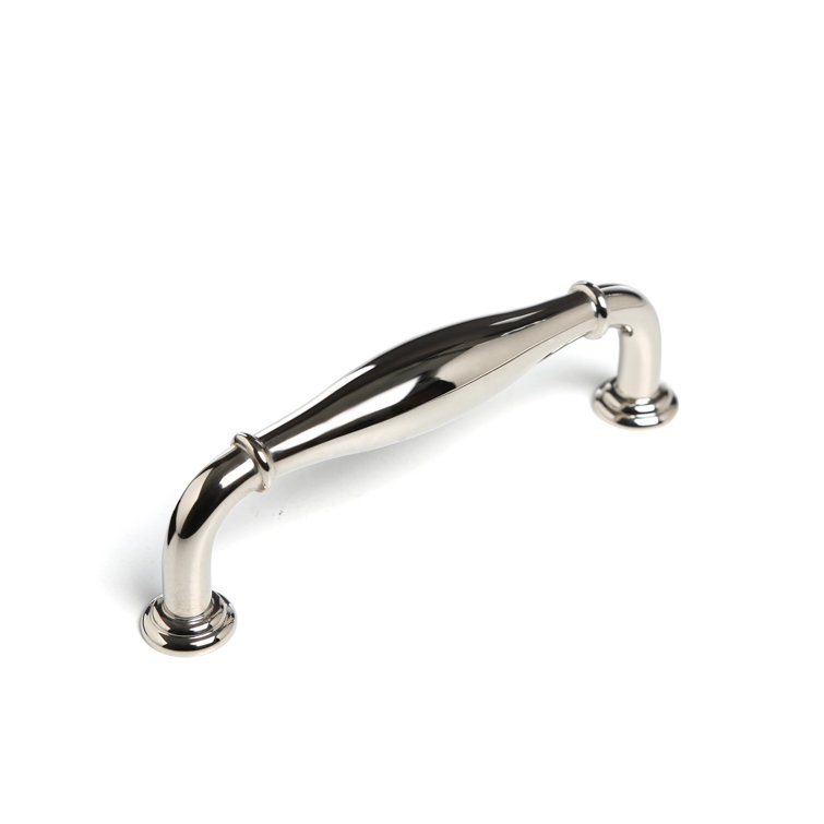 Polished Nickel 3.5'' Traditional Bar Pull with Mounting Hardware