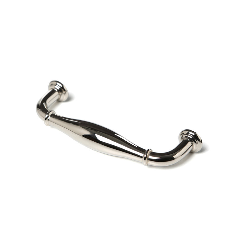 Polished Nickel 3.5'' Traditional Bar Pull with Mounting Hardware